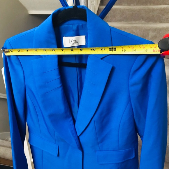 LE SUIT WOMEN SINGLE BUTTON BLAZER. BEAUTIFULLY DESIGNED FOR MODERN LOOKS. 2P. - Picture 11 of 11